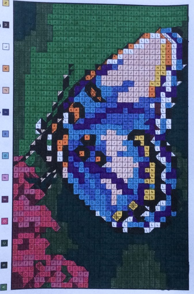 Kleuren op numer-vlinder-Pixel puzzles van Braingames.jpg
