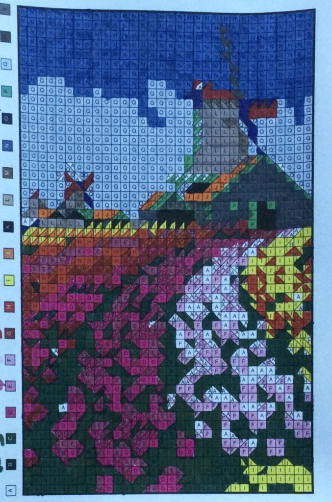 Bloembollen-pixel puzzles van Braingames.jpg